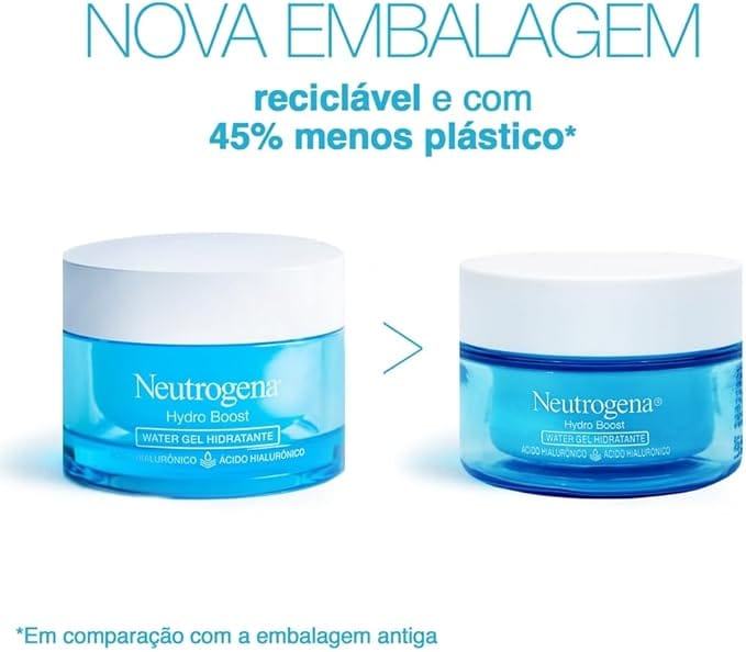 Neutrogena Hidratante Facial Hydro Boost Water Gel com Ácido Hialurônico 50g - Imagem 10