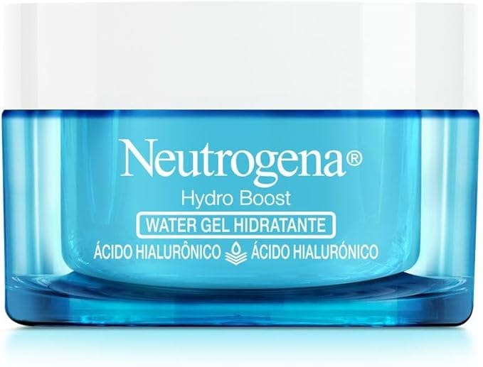 Neutrogena Hidratante Facial Hydro Boost 50g com ácido hialurônico e textura Water Gel