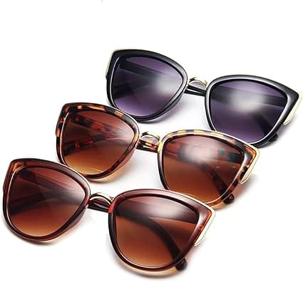 Óculos de Sol Feminino Polarizado Gatinho NIBAY UV400 Armação Tartaruga - Imagem 3