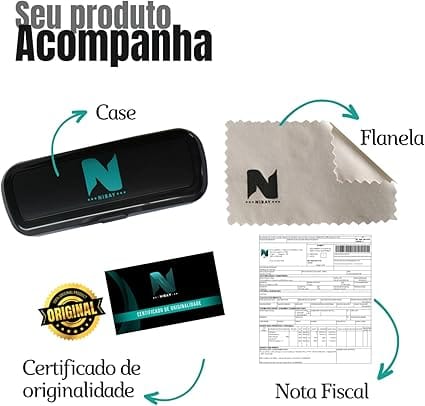 Óculos de Sol Feminino Polarizado Gatinho NIBAY UV400 Armação Tartaruga - Imagem 2