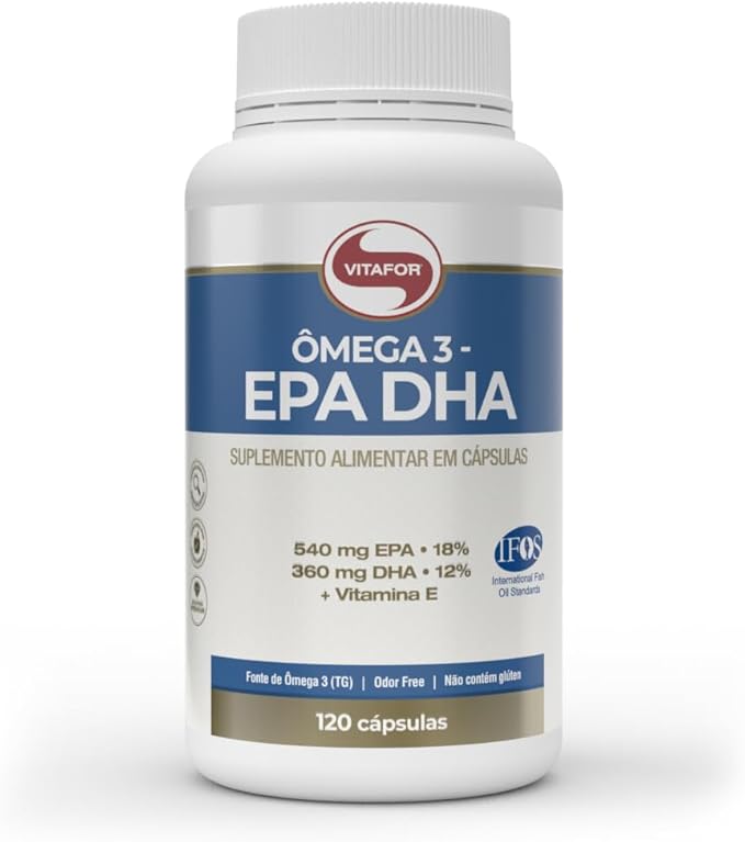 Ômega 3 EPA DHA 1000mg 120 Cápsulas Vitafor - Imagem 4