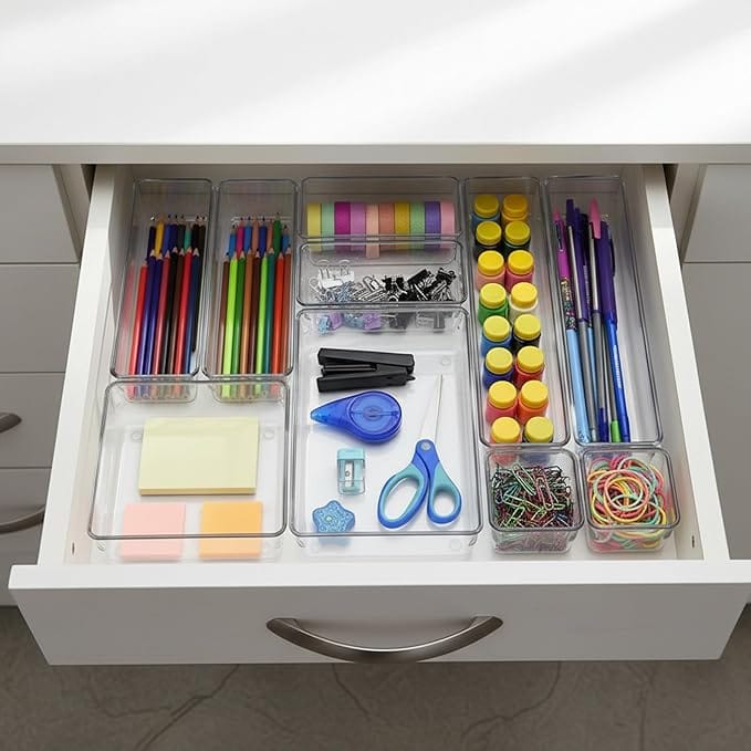 Organizador Modular Acrimet Kit 10 Peças para Gavetas, Bancadas e Armários - Imagem 5