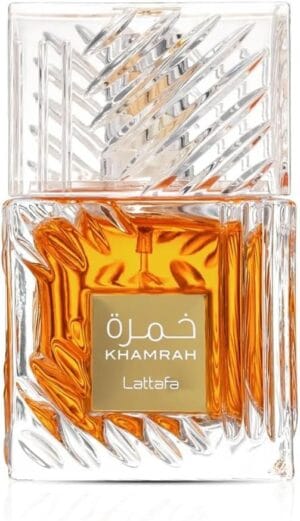 Perfume Árabe Lattafa Khamrah Eau de Parfum Unissex 100ml frasco original