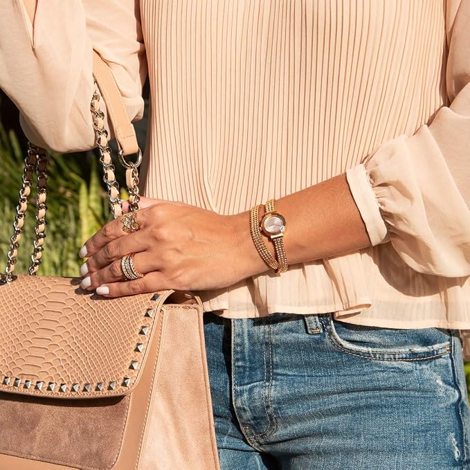 Relógio Technos Feminino Mini Rosé 5Y20IR/4J: elegância delicada e sofisticação em acabamento rosé - Imagem 6