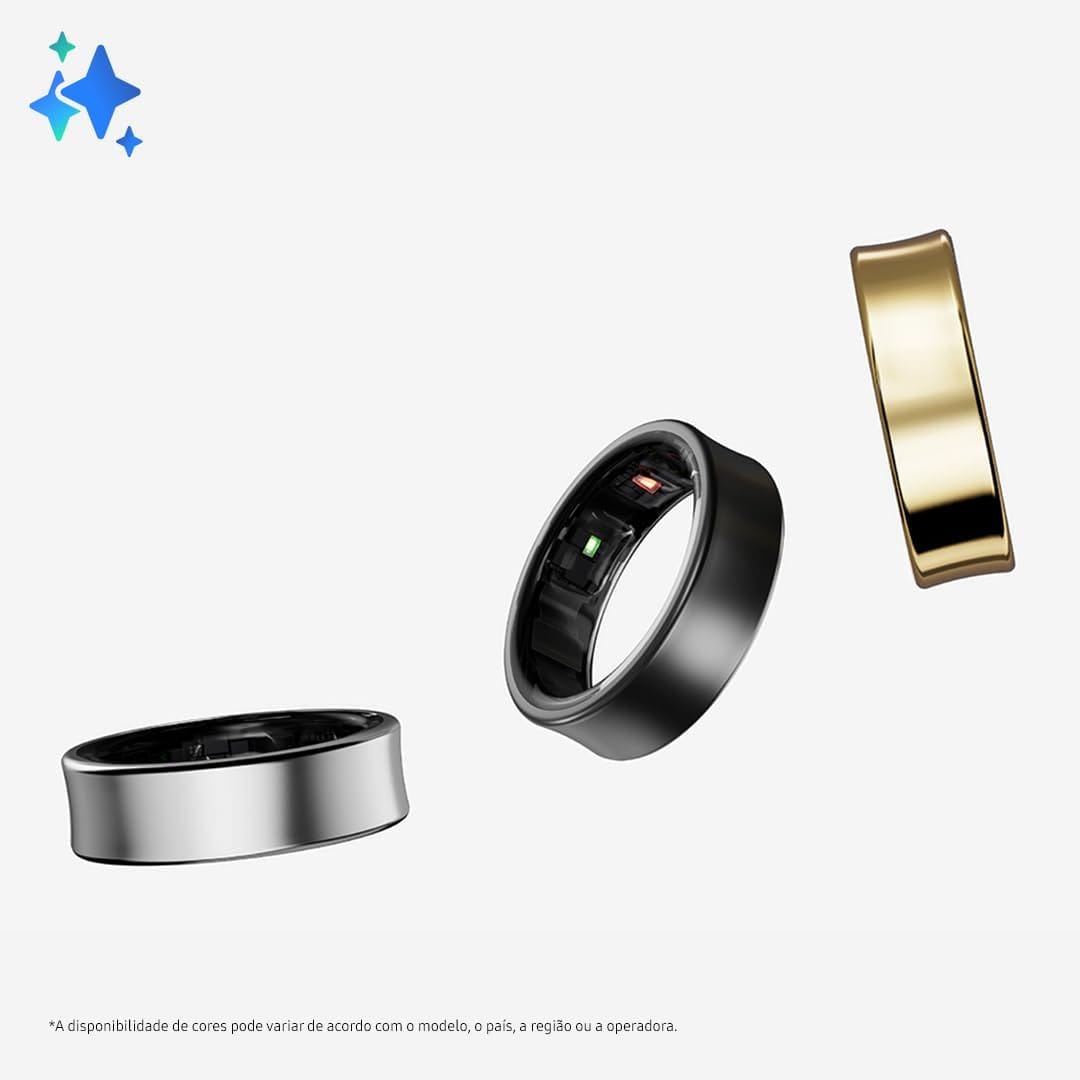 Samsung Galaxy Ring Titânio Dourado | Anel Inteligente com Galaxy AI, Monitoramento de Saúde e Bateria de Até 7 Dias - Imagem 6