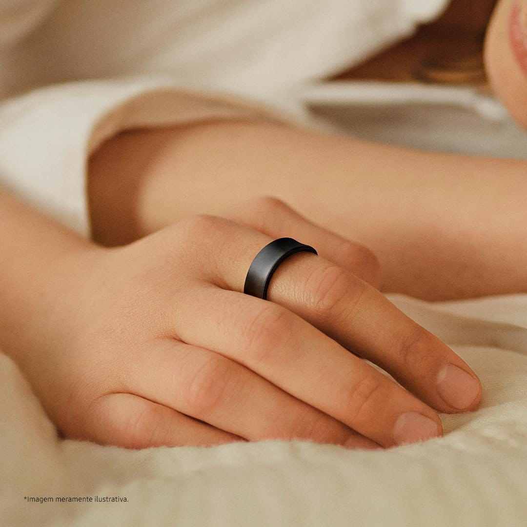 Samsung Galaxy Ring Titânio Dourado | Anel Inteligente com Galaxy AI, Monitoramento de Saúde e Bateria de Até 7 Dias - Imagem 3