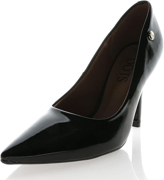 Sapato Scarpin Feminino Vizzano Salto Fino Alto Preto 1184.1101: elegância acessível e sofisticação para todas as ocasiões - Imagem 4