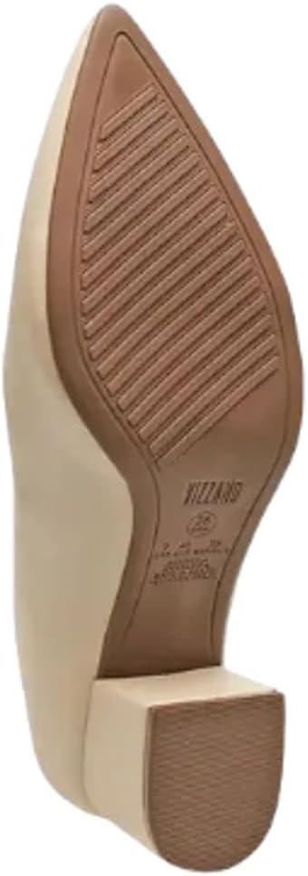 Scarpin Feminino Salto Bloco Pelica Creme Vizzano 1220.315: elegância clássica, conforto e sofisticação para o dia a dia - Imagem 2