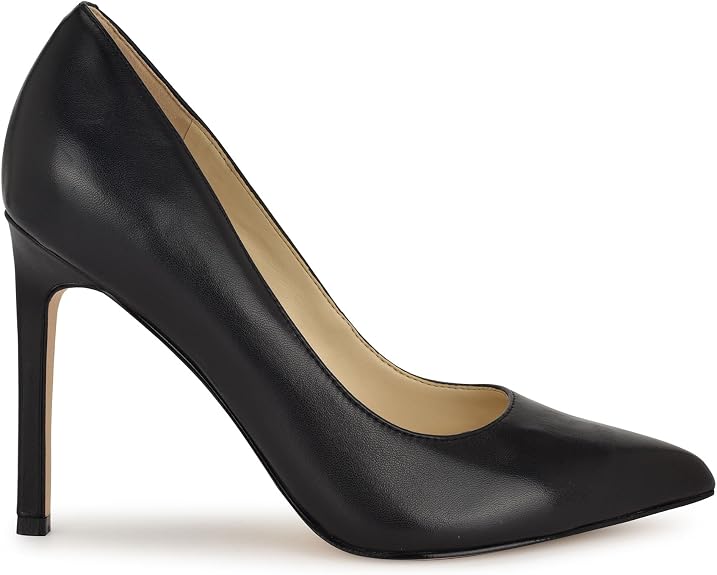Scarpin Nine West Tatiana Couro Preto Feminino: elegância internacional e sofisticação atemporal