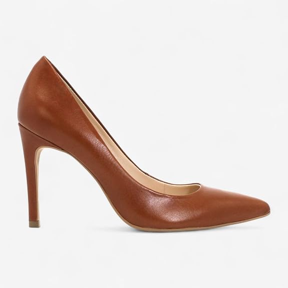 Scarpin Polo London Club Couro Comfort Salto Alto Feminino - Imagem 3