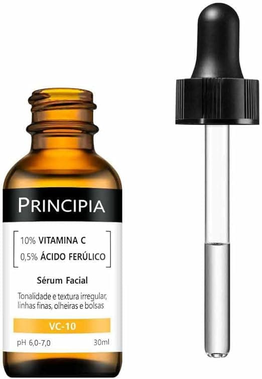 Sérum Vitamina C Principia VC-10 com Ácido Ferúlico 30ml Antioxidante Facial - Imagem 6