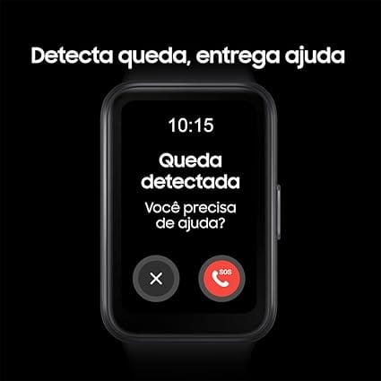 Smartwatch Samsung Galaxy Fit3 Display AMOLED 1.6" Grafite - Imagem 8