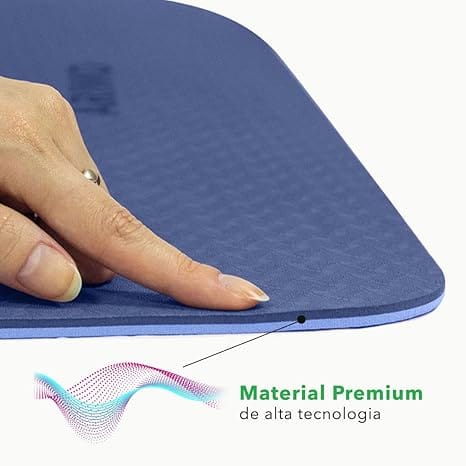 ARIMO Tapete Yoga Premium TPE Antiderrapante 181x61cm 6mm com Bolsa para Transporte - Imagem 13