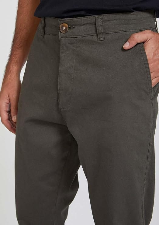 Calça Casual KTNY Hering Masculina Verde Chino - Imagem 2