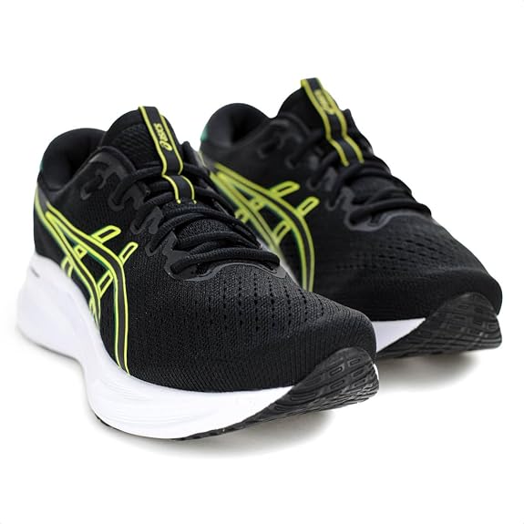 Tênis ASICS GEL-Excite 11 Masculino Preto e Amarelo - Imagem 5