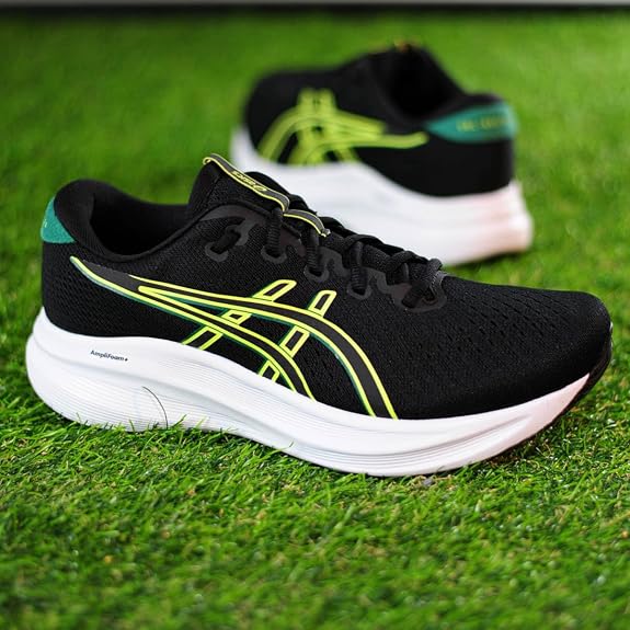 Tênis ASICS GEL-Excite 11 Masculino Preto e Amarelo - Imagem 7