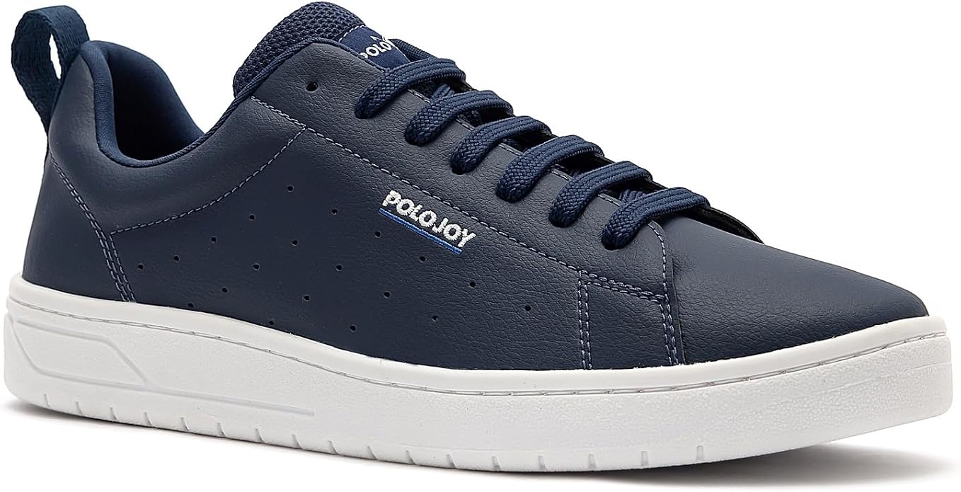 Tênis Masculino Polo Joy Casual marinho confortável cano baixo