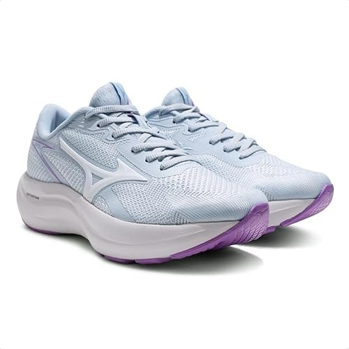 Tênis Mizuno Virtue 2 Feminino azul claro para caminhada e corrida