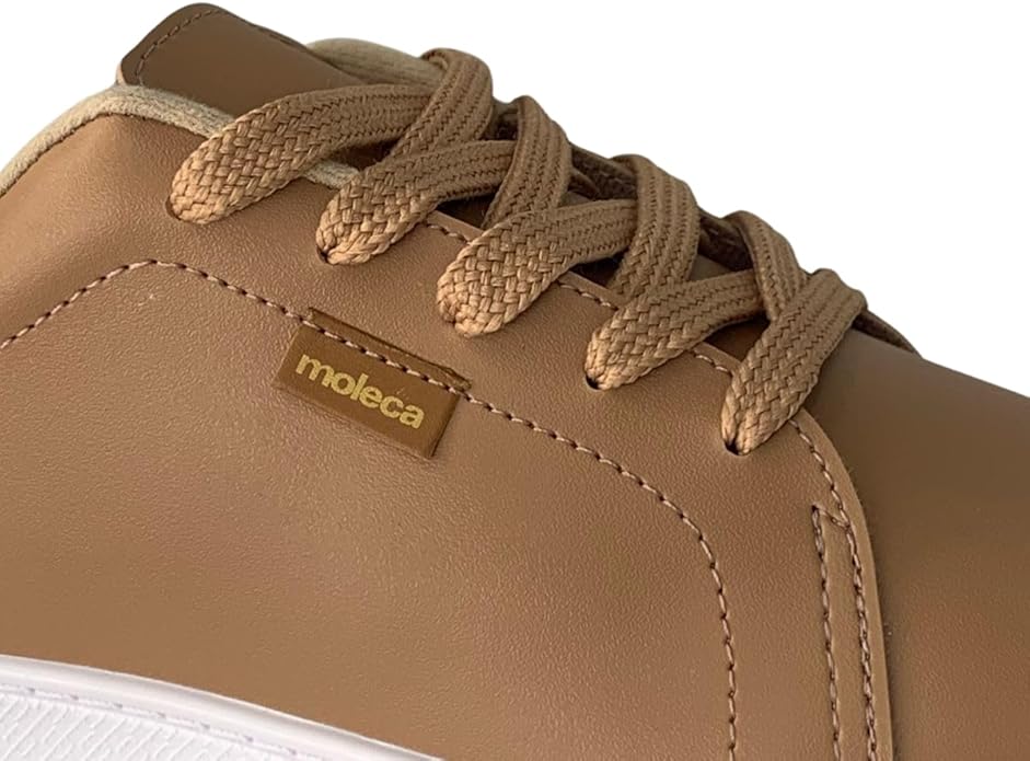 Tênis Moleca Feminino Napa Neo Modern Casual Nude Conforto e Estilo - Imagem 6
