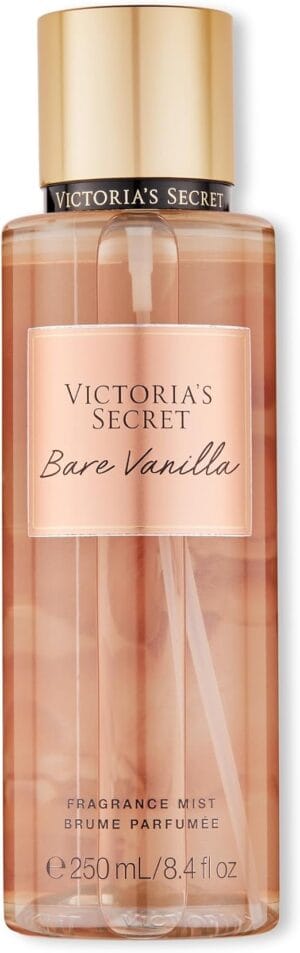 Victoria's Secret Bare Vanilla Body Mist spray corporal feminino com baunilha cremosa