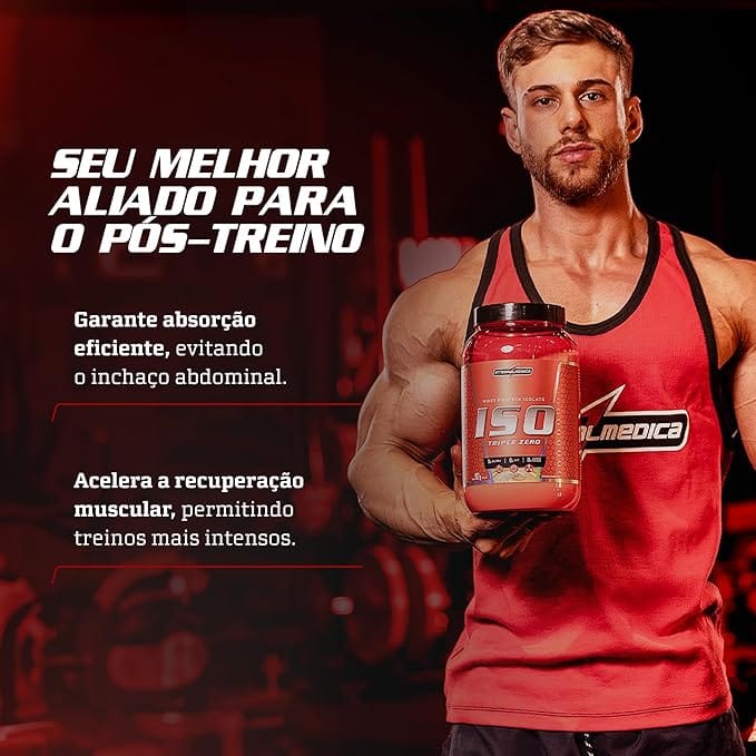 Whey Protein Isolado ISO Triple Zero Integralmédica 907g Baunilha - Imagem 6