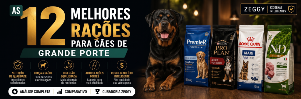 Melhores Rações para Cachorros de Grande Porte