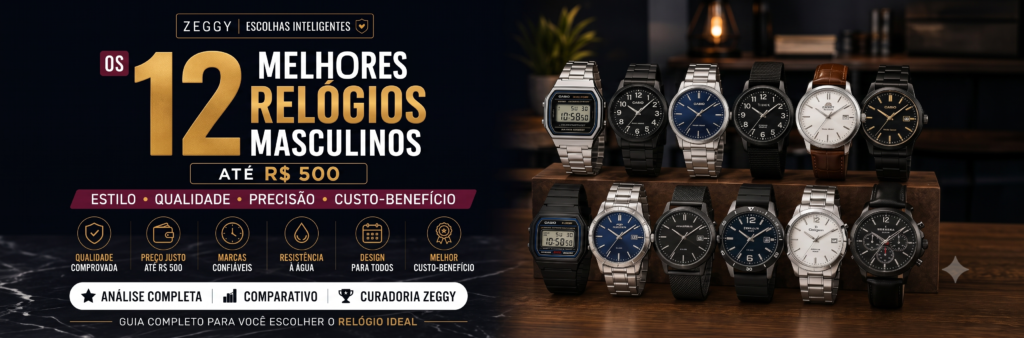 melhores relogios masculinos premium