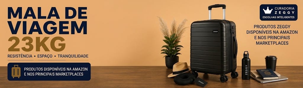 Melhor Mala de Viagem 23 kg: 12 Melhores Opções | ZEGGY