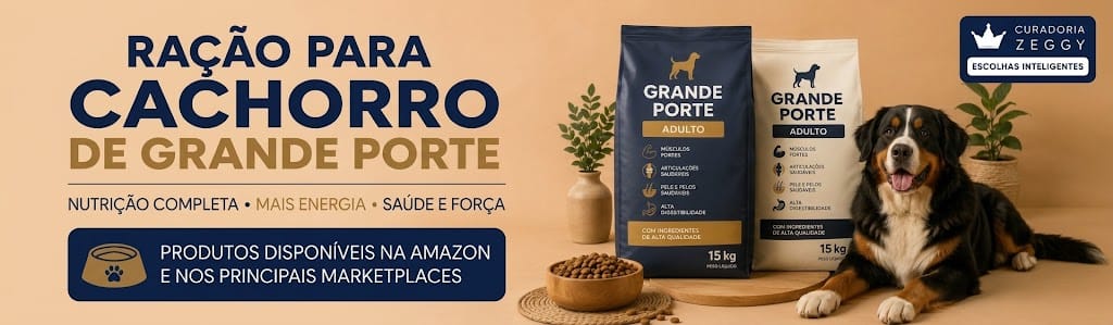 MELHOR RACAO PARA CACHORRO DE GRANDE PORTE