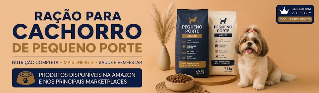 MELHOR RACAO PARA CACHORRO DE PEQUENO PORTE