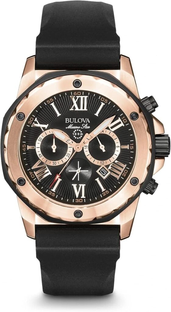 Bulova Marine Star Chronograph 44 mm cronógrafo esportivo masculino