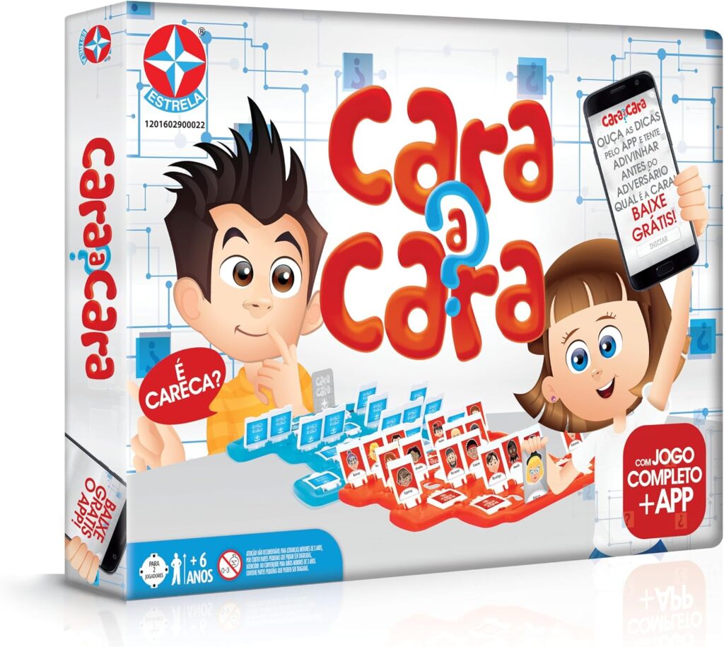 Melhores jogos de tabuleiro: Cara a Cara Estrela selecionado pela ZEGGY.