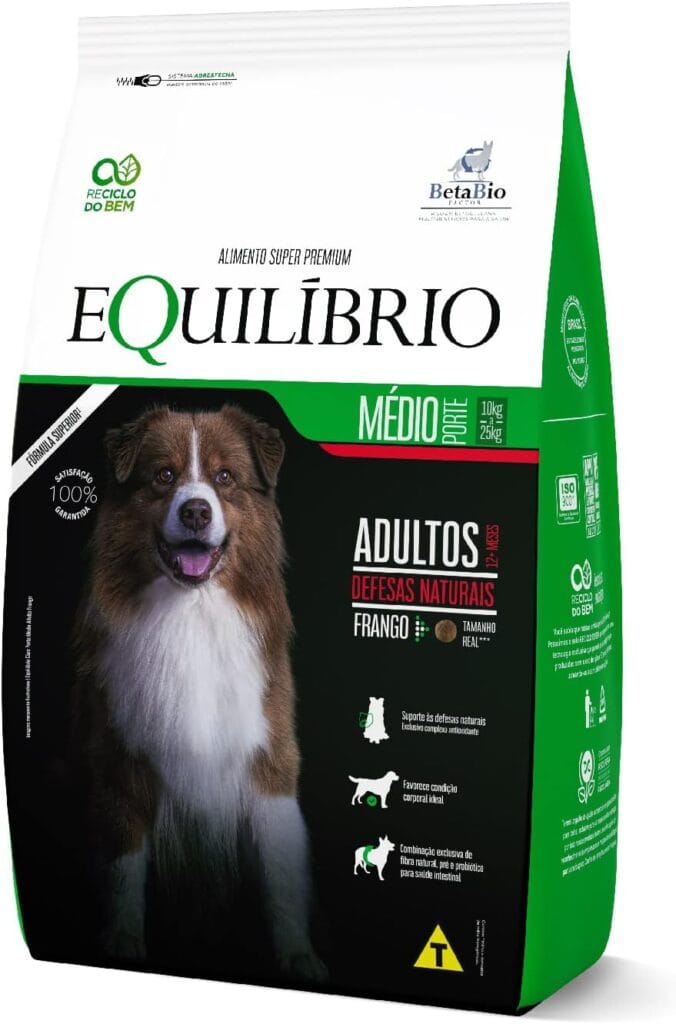 Ração Equilíbrio Super Premium Raças Médias Adulto Frango 15 kg