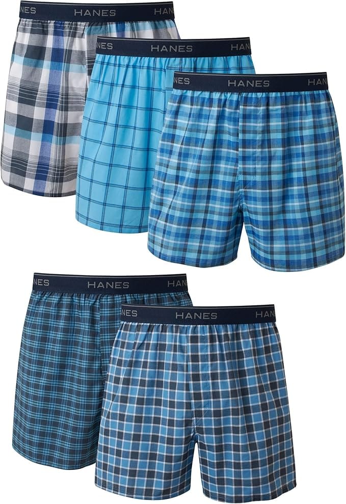 Kit com 5 Samba-Canções HANES Masculinas em Algodão