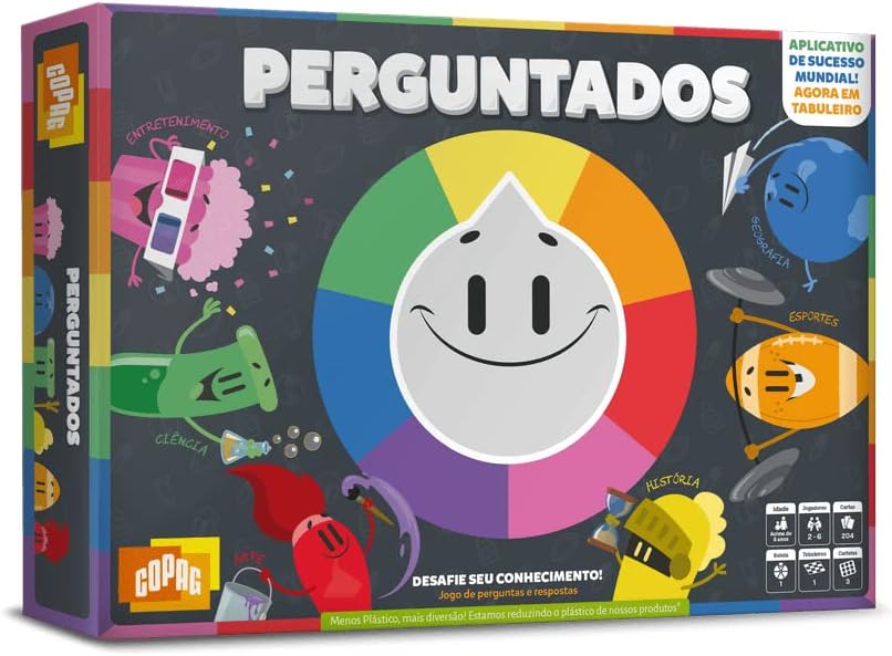 Jogo Perguntados Copag de perguntas e respostas para toda a família