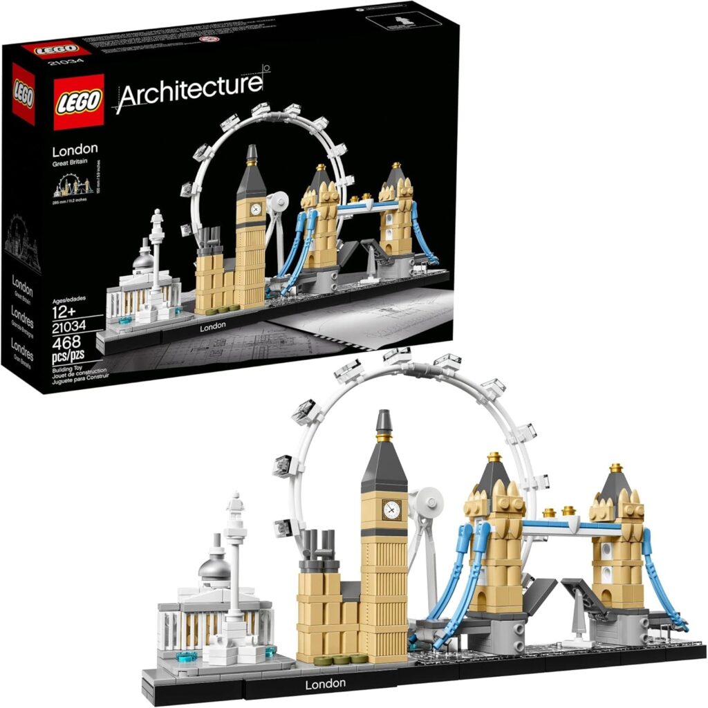LEGO Architecture Londres 21034 para adultos e colecionadores