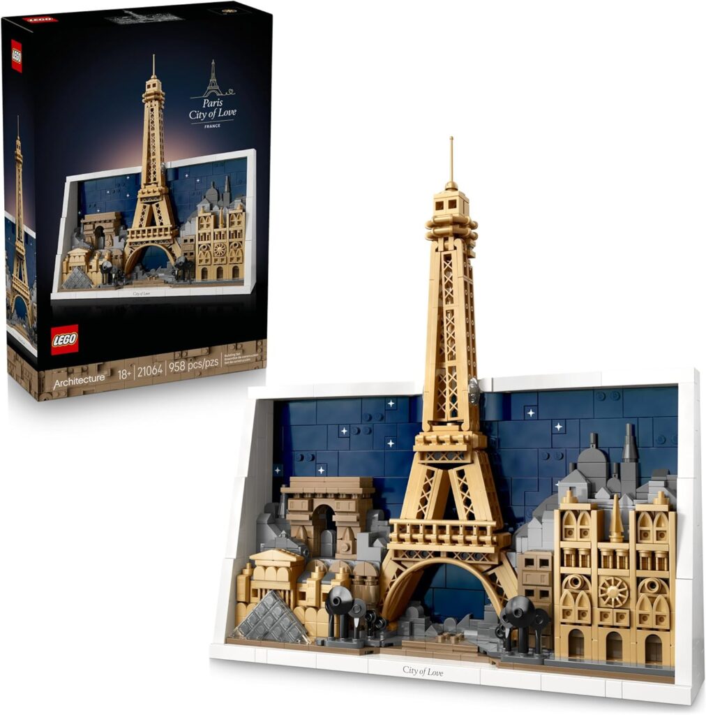 LEGO Architecture Paris 21064 para adultos e colecionadores