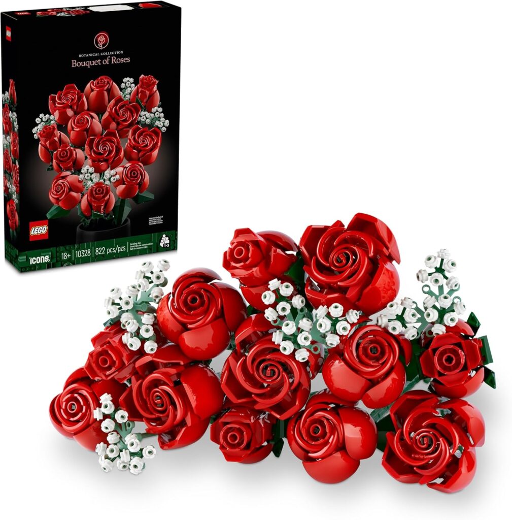 LEGO Buquê de Rosas 10328 Botanical Collection para adultos e colecionadores