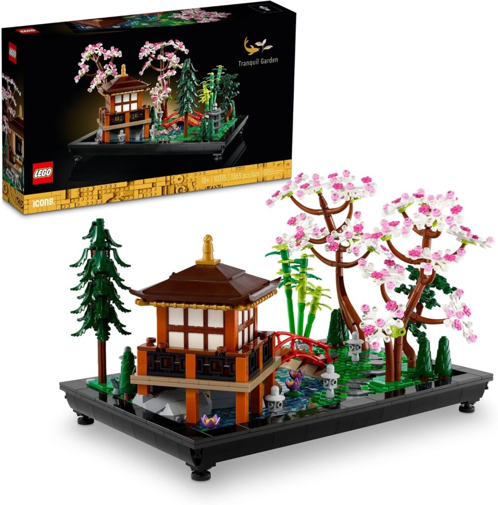 LEGO Icons Jardim Tranquilo 10315 para adultos e colecionadores
