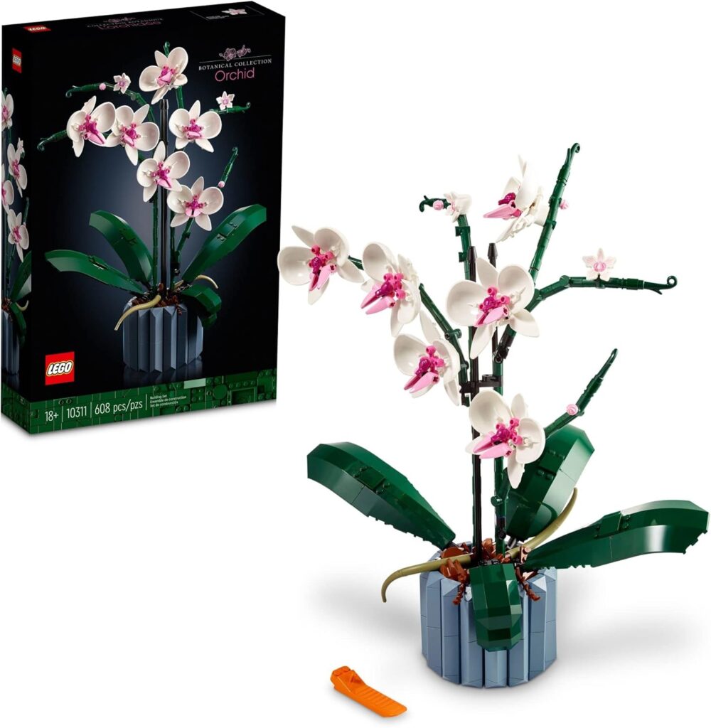 LEGO Orquídea 10311 Botanical Collection para adultos e colecionadores