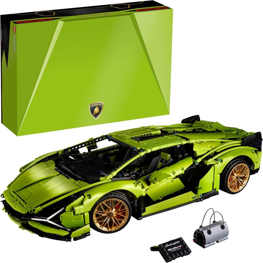 LEGO Technic Lamborghini Sián FKP 37 42115 com 3.696 peças para adultos e colecionadores