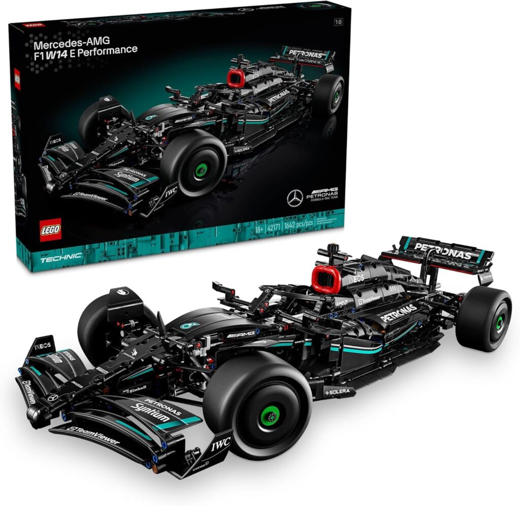LEGO Technic Mercedes-AMG F1 W14 E Performance 42171 com 1.642 peças para adultos e colecionadores