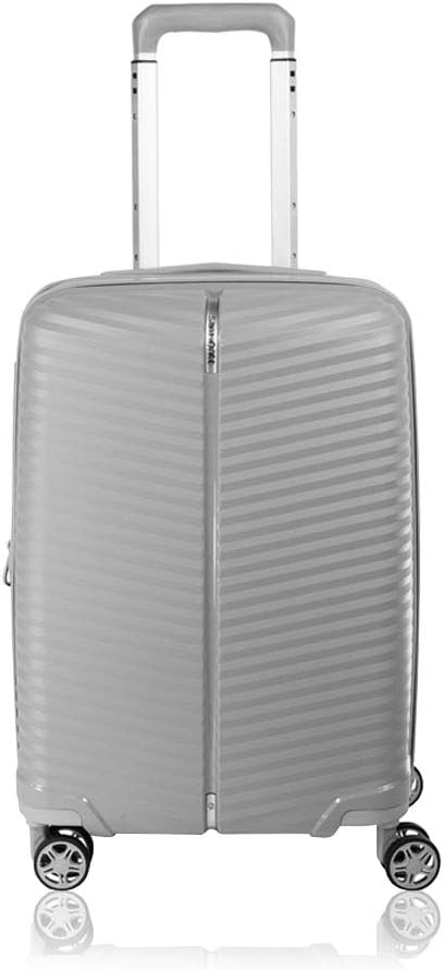 Mala de Bordo Samsonite Varro em Polipropileno Expansível com 8 Rodas Spinner e Cadeado TSA
