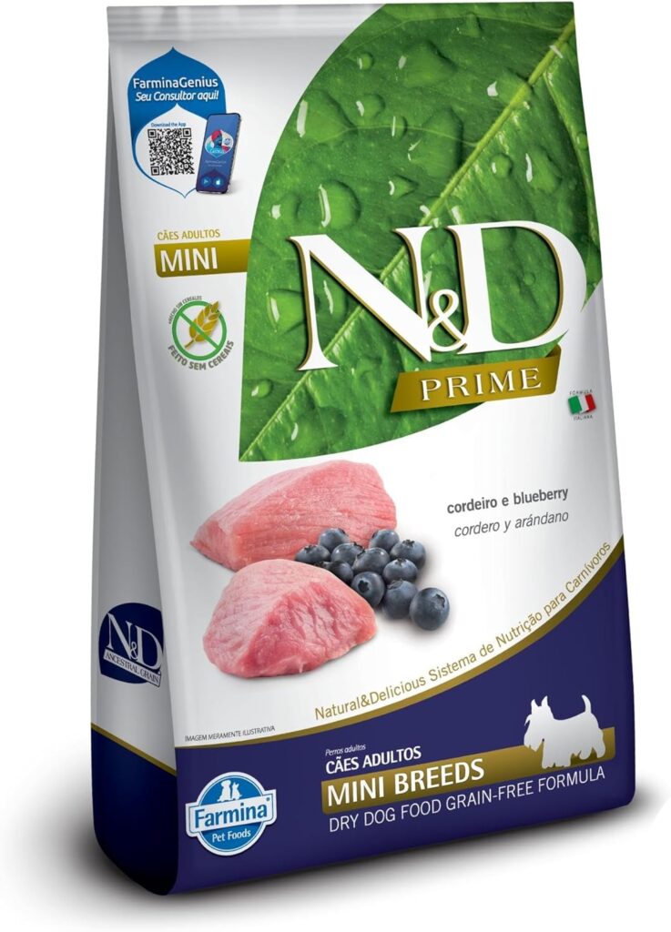 N&D Prime Mini Adult 10,1 kg para Cães Adultos de Pequeno Porte