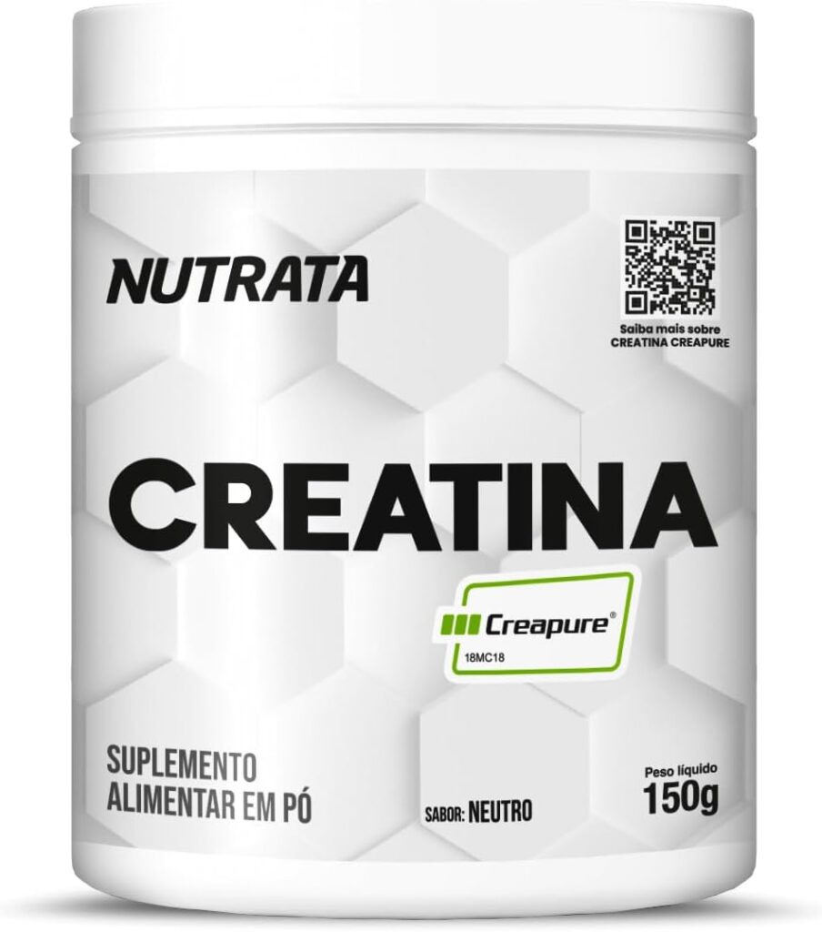 Nutrata Creatina Creapure 150 g 100% creatina monohidratada importada Alemanha