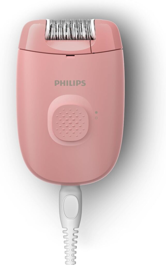 Philips Satinelle Essential BRE229/00, um dos melhores depiladores femininos da ZEGGY para depilação prática, eficiente e duradoura.
