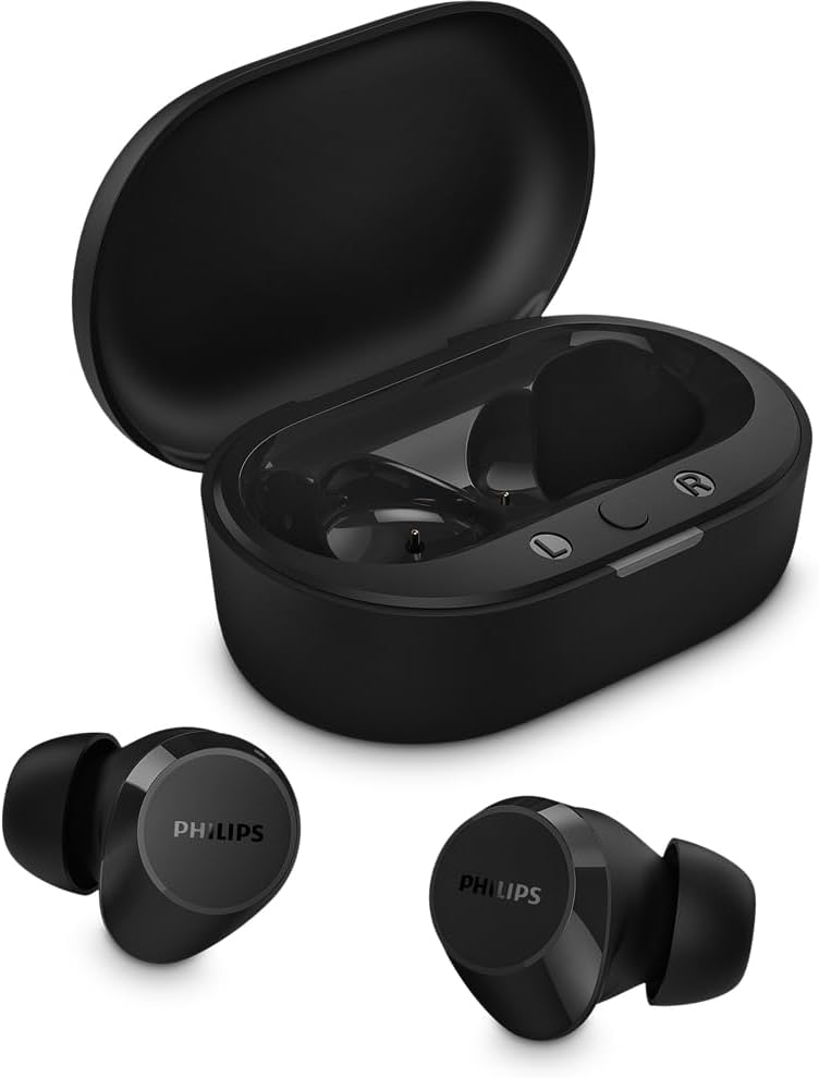 Philips TAT1209BK/00 fone Bluetooth TWS preto