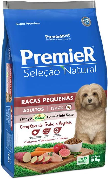 PremieR Seleção Natural Raças Pequenas Frango com Batata-Doce 10,1 kg