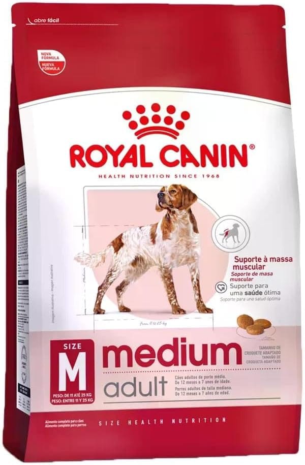 Ração Royal Canin Medium Adult para cães adultos de porte médio 12 kg