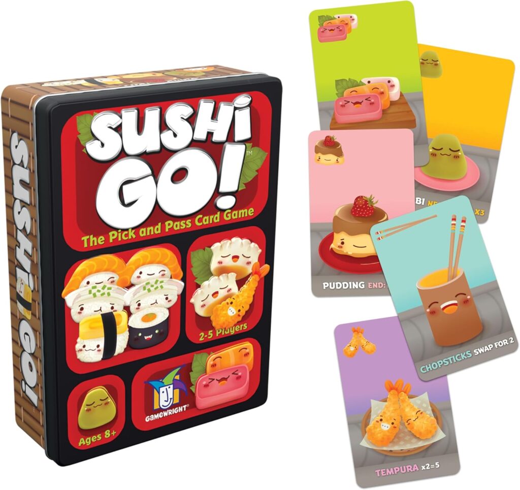 Jogo de cartas Sushi Go! para 2 a 5 jogadores